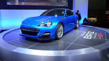 2011 Los Angeles motor show: Subaru BRZ STI concept