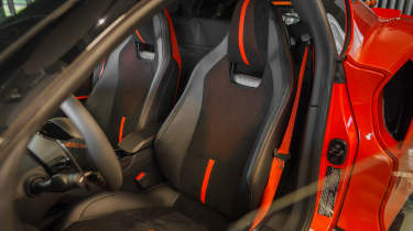 Lotus Emira 420 Sport interior seats
