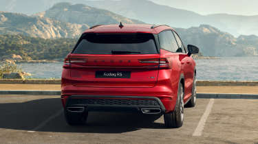 Skoda Kodiaq vRS front rear