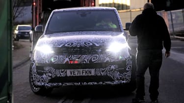 Range Rover Sport spied – front