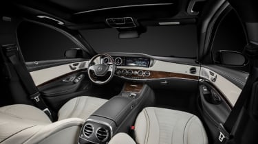 2014 Mercedes S-Class interior