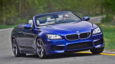 2012 BMW M6 Convertible front cornering