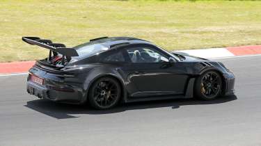 Porsche mule Nürburgring rear