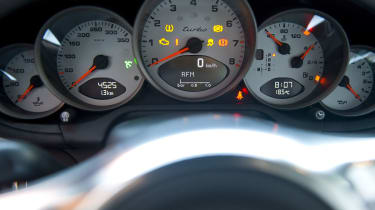 Porsche 911 Turbo dials