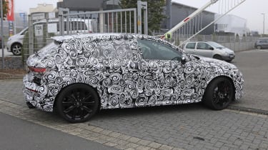 Audi RS3 mule 2020 SB – rear side
