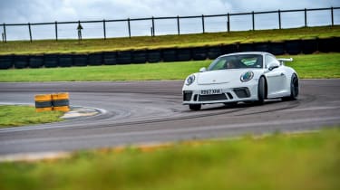 Porsche GT3 vs RS vs RS - track battle | evo