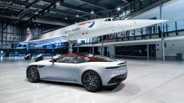 Aston Martin DBS Superleggera Concorde rear