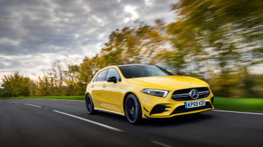 Mercedes Amg A35 2020 Review Amg S Shot At The Vw Golf R Evo
