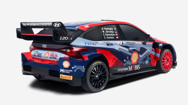 2022 WRC – i20 rear quarter