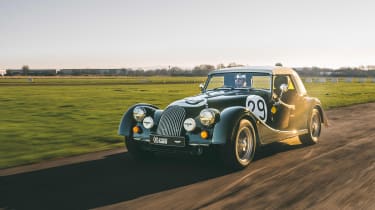 Morgan Plus Four LM62 – front tracking