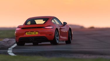 Porsche Cayman slide