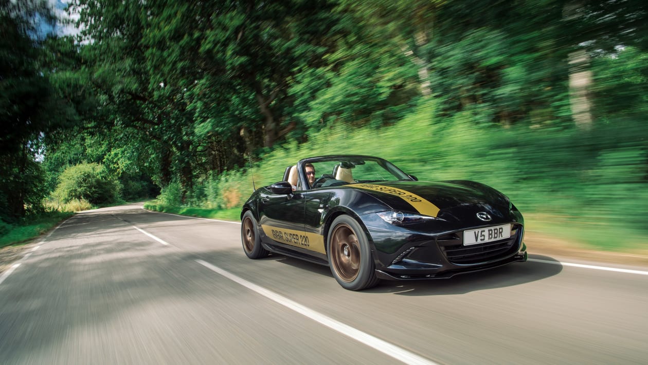 BBR Super 220 Review - Modded Mazda MX-5 Hits With A Light Touch | Evo