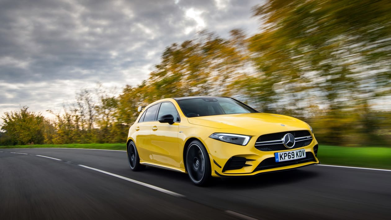 Mercedes Amg A35 2020 Review Amg S Shot At The Vw Golf R Evo