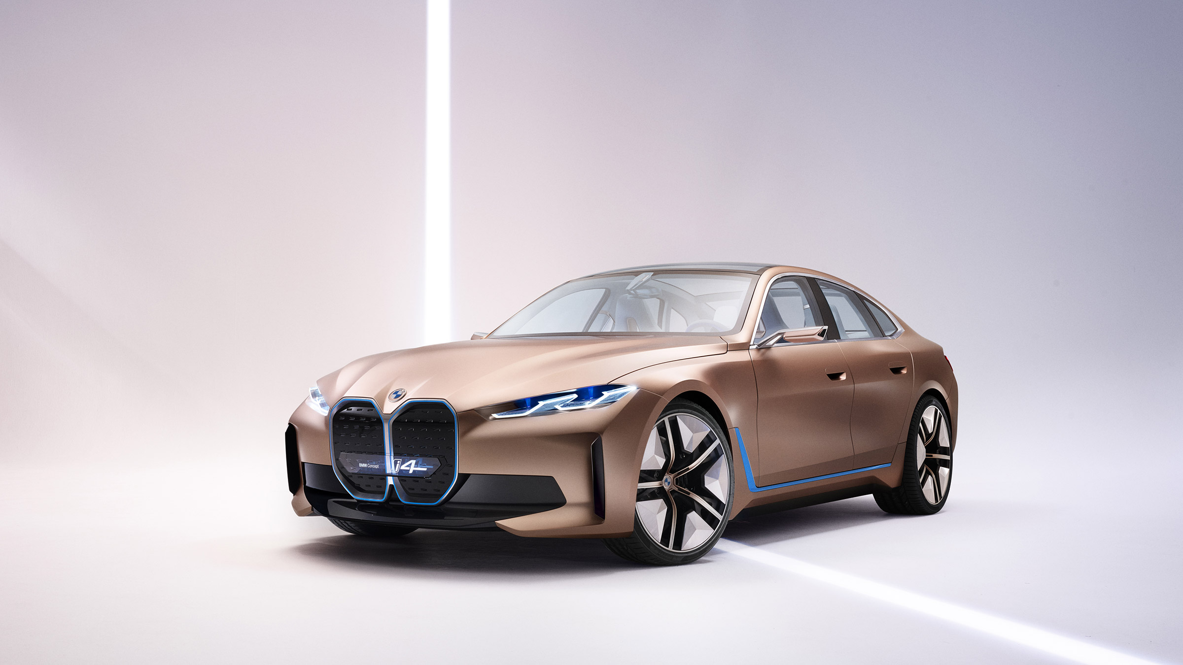 BMW i4 Concept previews allelectric 4series Gran Coupe